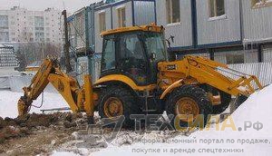  Аренда Экскаватора-погрузчика JCB 3 CX SUPER 